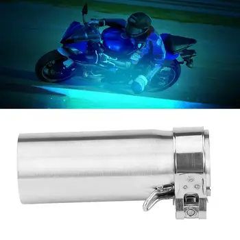

51mm Motorcycle Slip On Exhaust Middle Link Pipe Adapter Connector for Yamaha YZF-R6 2006 2007 2008 2009 2010 2011 2012 20132014