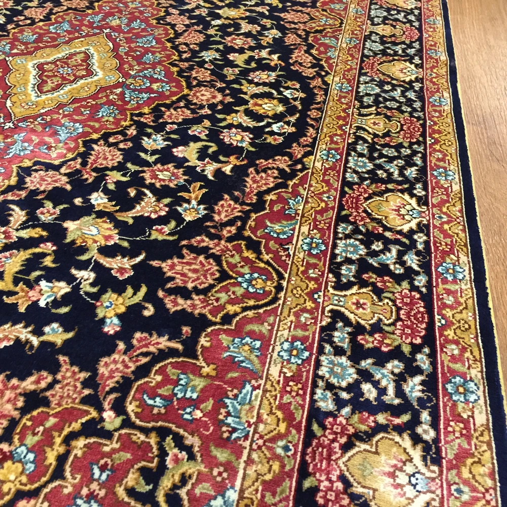YILONG 3'x5' турецкий Восточный шелковый ковер изысканные оптом ковры ручной работы (ZQG126A3x5)