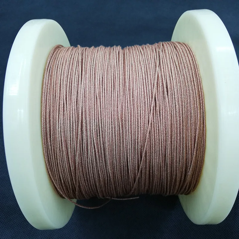 Speaker Lead Wire Braided Twisted Copper Cable Gold 10m/20m 8/12/16/24 Strands DIY For 5"-15"Inch Subwoofer