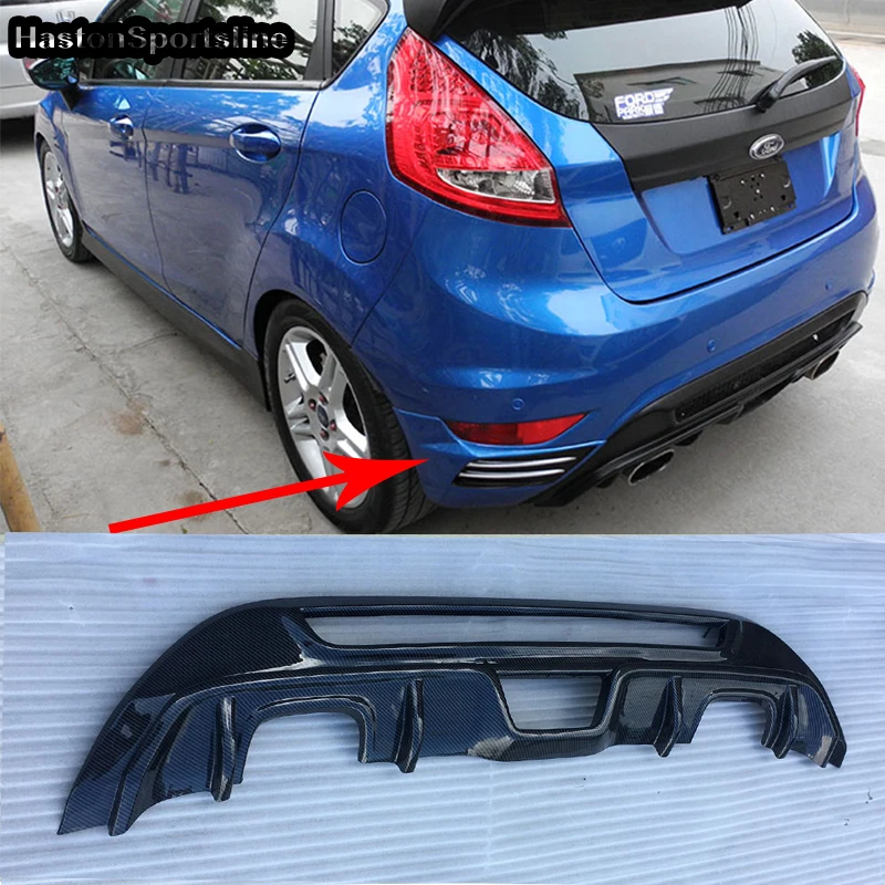 Искусственный диффузор из углеродного волокна MK7 для автомобиля Ford Fiesta 2008