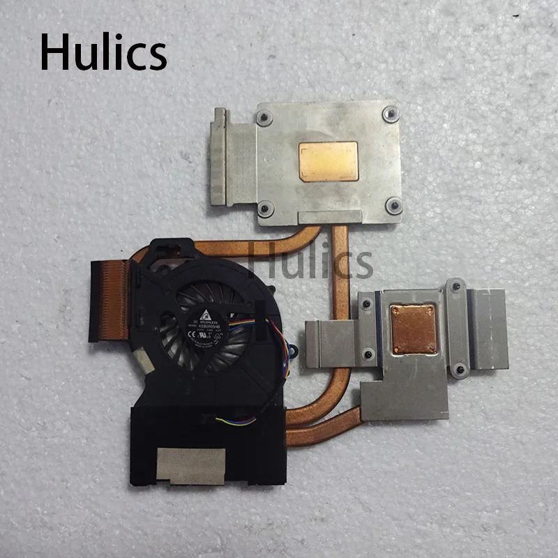 Hulics для hp павильон DV6-6000 dv6 DV7-6000 DV7 охлаждения радиатора с вентилятором 653627-001 650797-001 665309-001 аккумулятор большой емкости