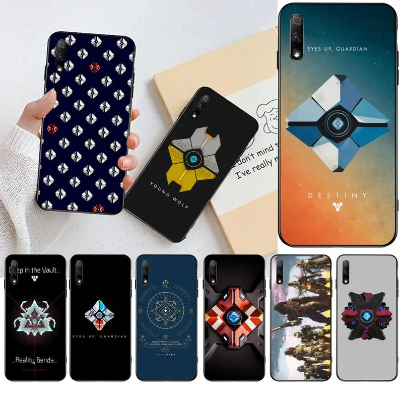Мягкий черный чехол для телефона HPCHCJHM DESTINY GHOST Huawei Nova 6se 7 7pro 7se honor 7A 8A 7C Prime2019 |