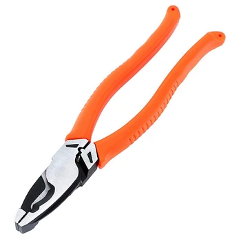 

Cable Cutter 9 Inch/225Mm Wire Stripper Cr-V Electrician Crimping Pliers Hand Tools