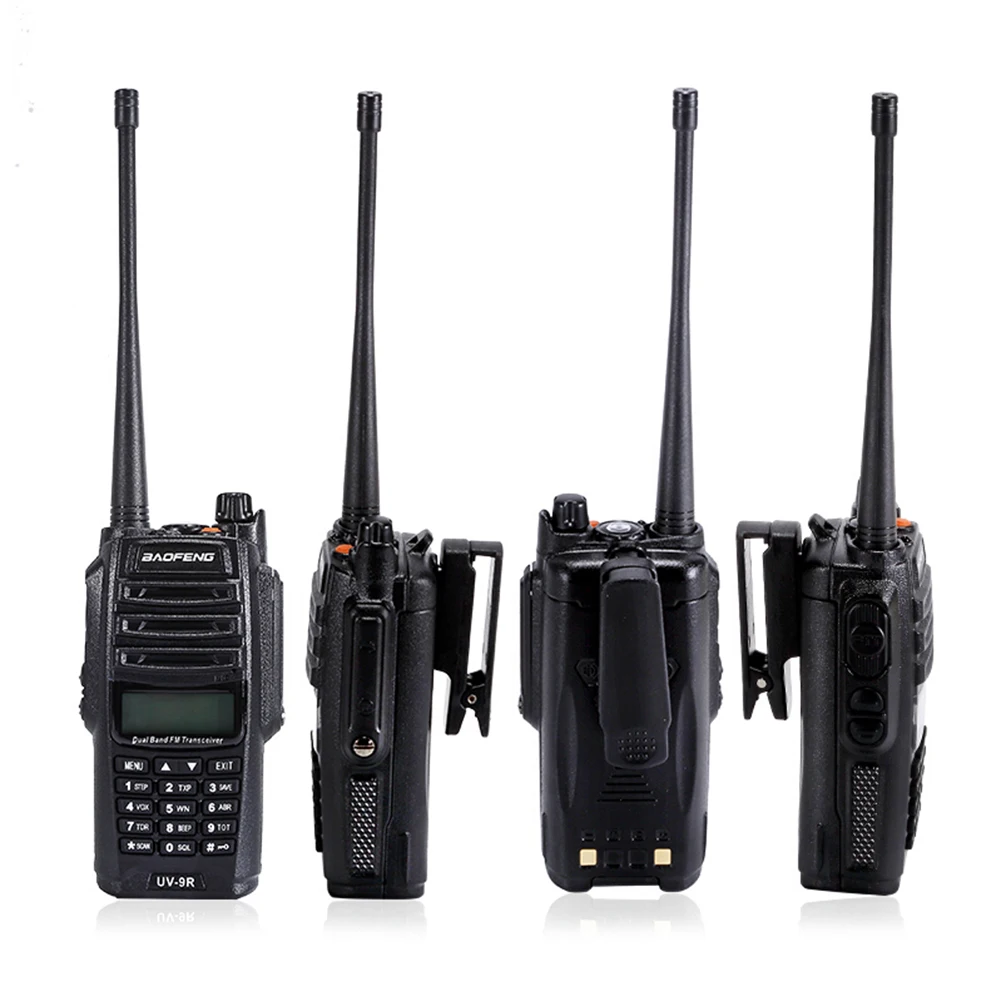 Рации-Baofeng UV-9R IP67 водонепроницаемая рация дистанционная Двухдиапазонная 8 Вт 136-174/400-520 МГц двухсторонняя fm-радио рация