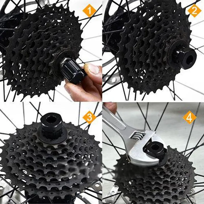 MTB-Mountain-Bike-Bicycle-Repair-Tools-Freewheel-Cassette-Remover-Maintenance-Herramientas-Bicicleta-Tool