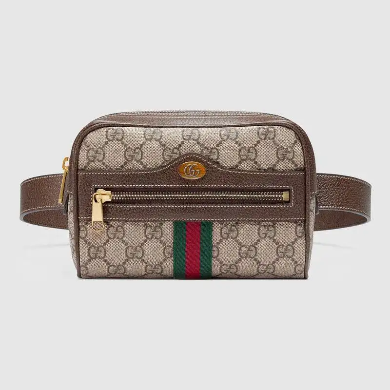 Gucci Ophidia GG Supreme, маленький ремень, Женская поясная сумка, поясная сумка, кошелек, маленький кошелек, чехол для ключей для телефона 517076 96I3B 8745