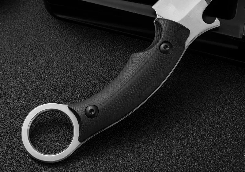 HS инструменты Мако тактический нож karambit M690 лезвие из нержавеющей стали для охоты выживания фиксированные ножи G10 ручка коготь нож