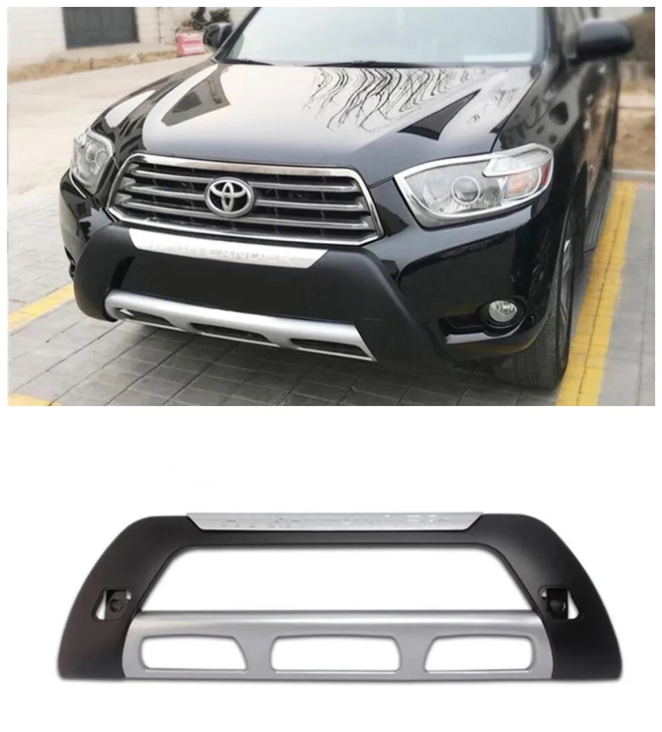 

ABS Car Front Bumper Protector Cover Guard Skid Plate Fits For Toyota highlander 2009 2010 2011