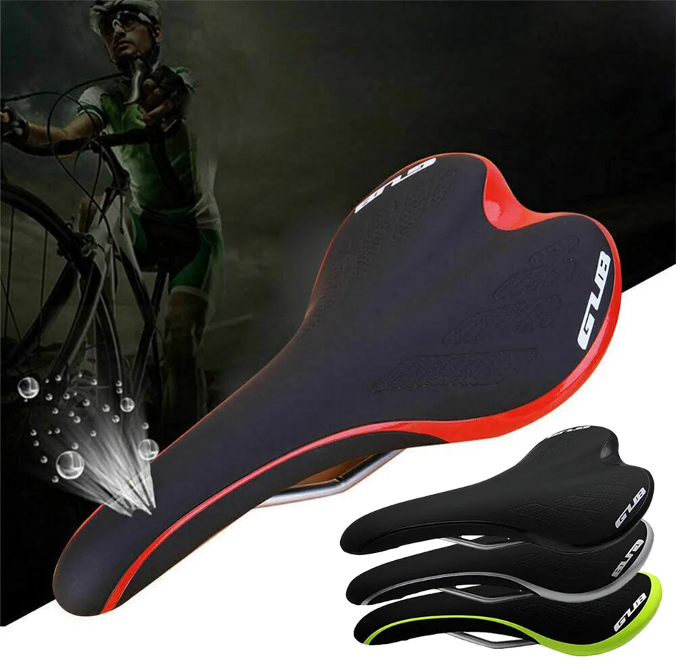 

Bicycle Riding Cushion Comfortable Soft Cushion Saddle Seat MTB Mountain Bike Road Bicycle PU Leather+EVA Comfortable Saddle