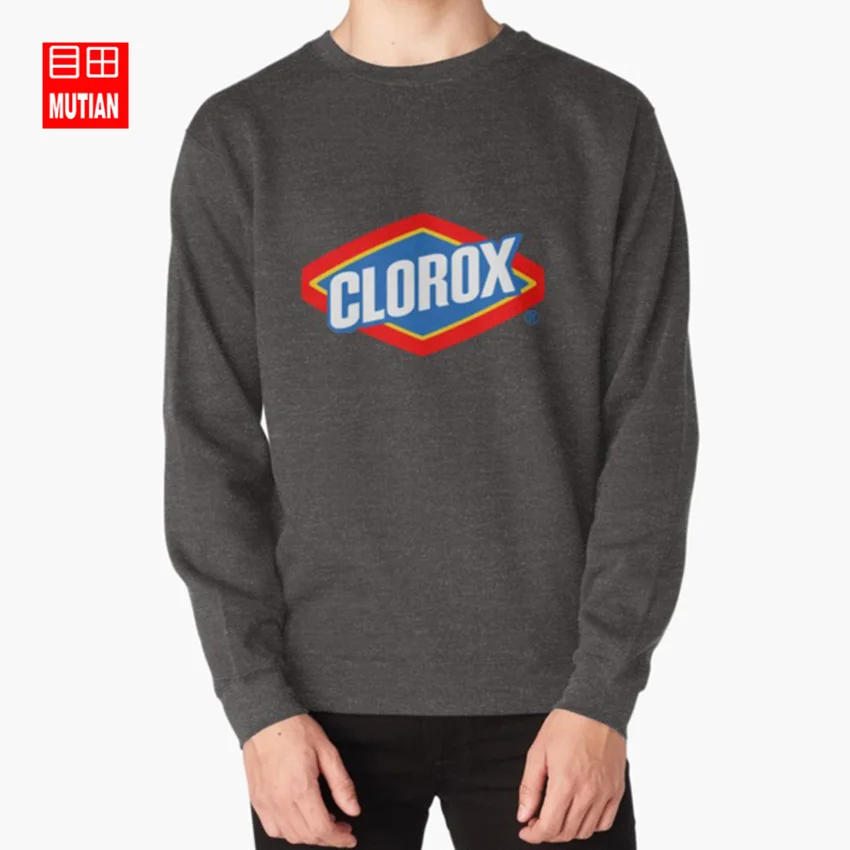 Clorox Bleach пироцинальные листовые толстовки, свитшоты bleach clorox pyrorinycal Leafy leafyishere ricegum fouseytube misha - Цвет: darkgrey-sweatshirt