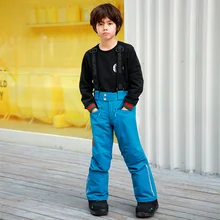 RUNNING RIVER Бренд Новые Зимние Тёплые Детские Сноубордические Горнолыжные Брюки С Мембраной Водонепроницаемые Паропроницаемые Лыжные Спортивные Штаны Для Активного Отдыха На Открытом воздухе# W9778