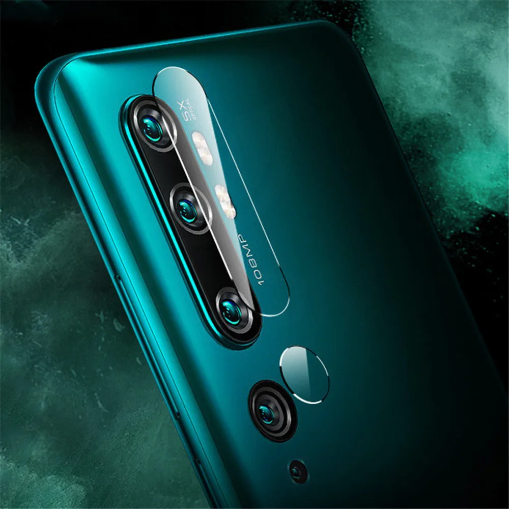 Защитное стекло для камеры 2 в 1 закаленное xiaomi mi note 10 pro защита экрана|Защитные