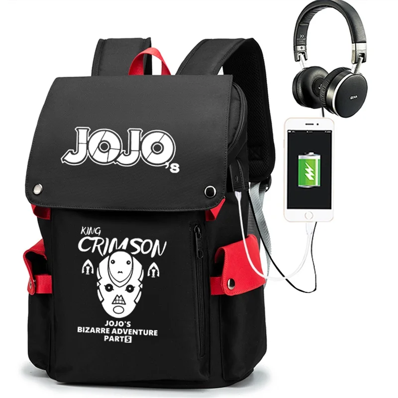 Рюкзак-Оксфорд JoJo мужской для ноутбука с USB-портом водонепроницаемый | Багаж и