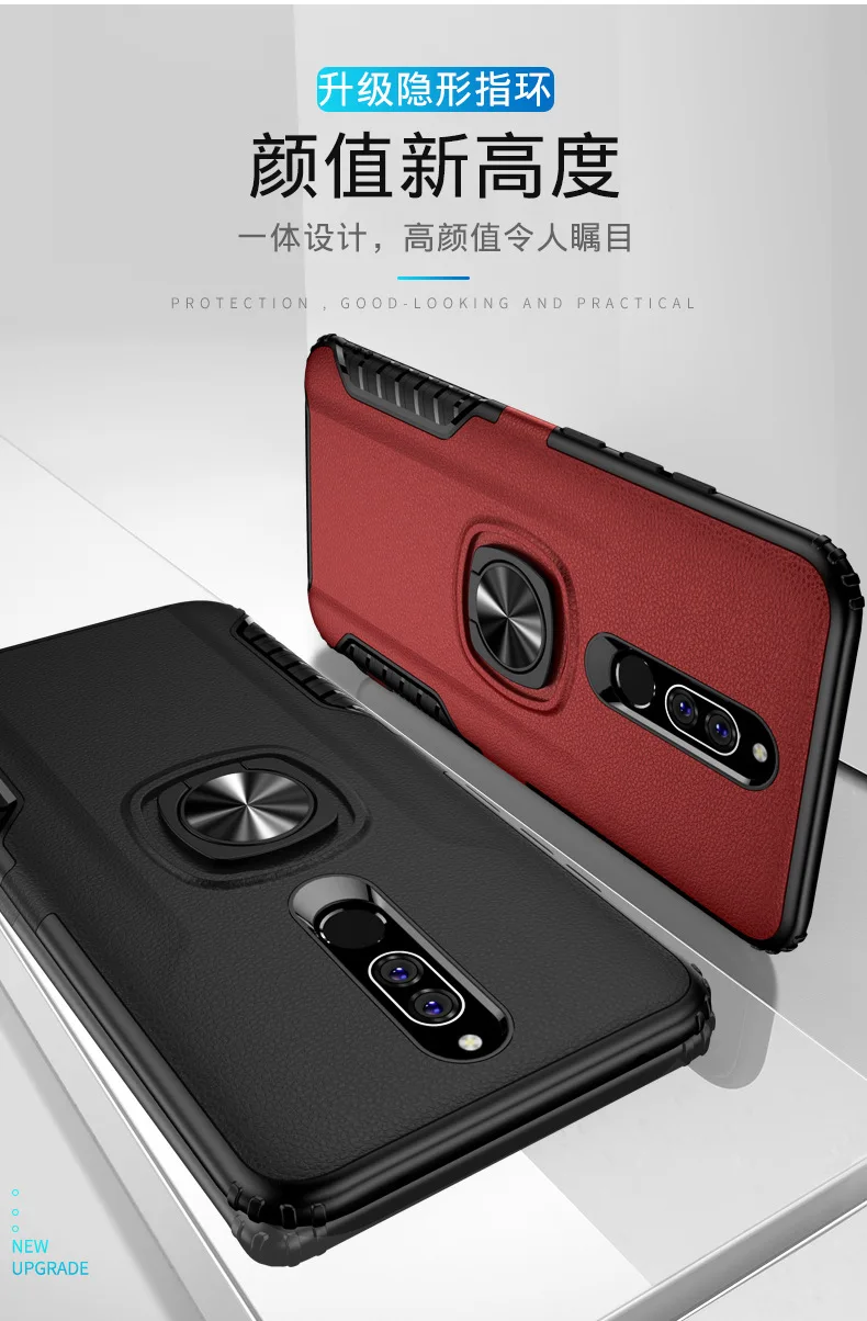 Чехол для xiaomi redmi 8A с кольцом-подставкой, Магнитный защитный противоударный защитный чехол на заднюю панель для xiaomi redmi 8 8a redmi 8A