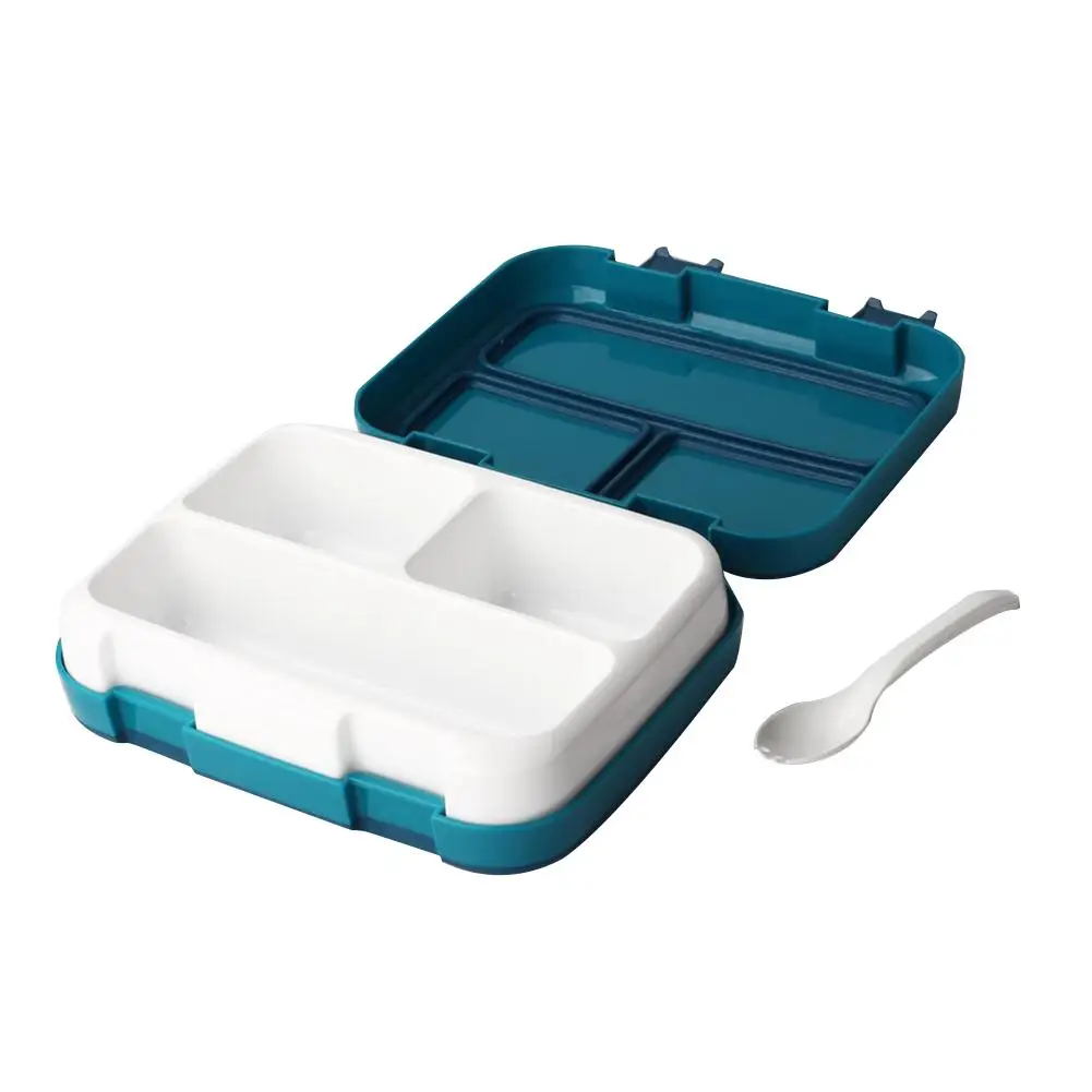

Children's Lunch Box Leak-Proof 4-Compartment Kids Lunch Box Outdoor Portable Food Container For Fruit Meal And Snack Packing