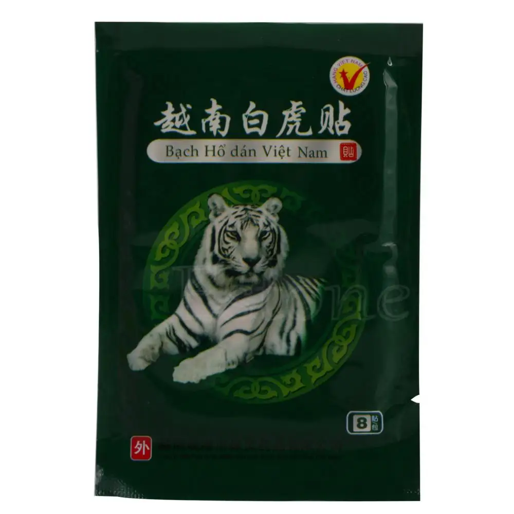 8 шт. губка пластырь Tiger Balm обезболивающий ревматоидный артрит поясничный| |