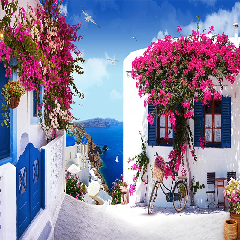 Mediterranean-Seascape-Rose-Photo-Mural-Wallpaper-3D-Cafe-Restaurant-Romantic-Backdrop-Wall-Paper-Home-Decor-Papel (4)