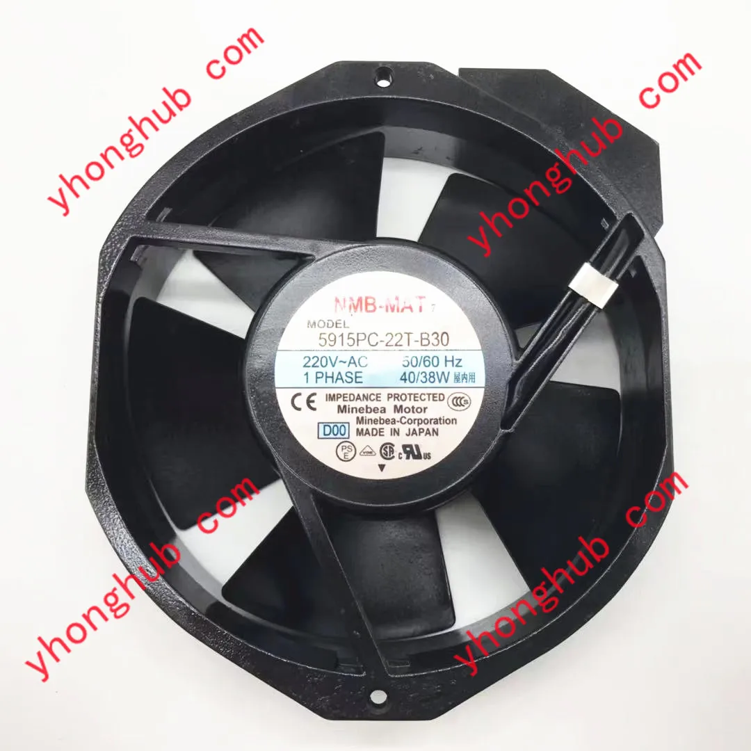 

NMB-MAT 5915PC-23T-B30 D00 AC 230V 35W 172x150x38mm вентилятор охлаждения сервера