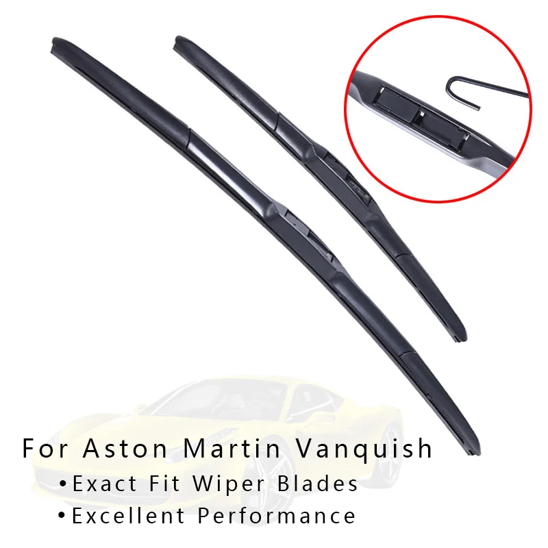 Winshield Стеклоочистители Лезвия для автомобилей Aston Martin Vanquish от 2001 2002 до 2007 стеклоочиститель автомобиля аксессуары оптом