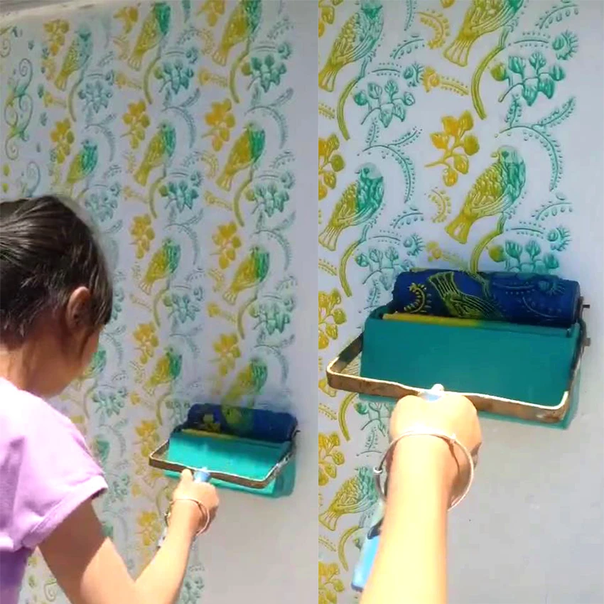 Designer roller sale for wall painting