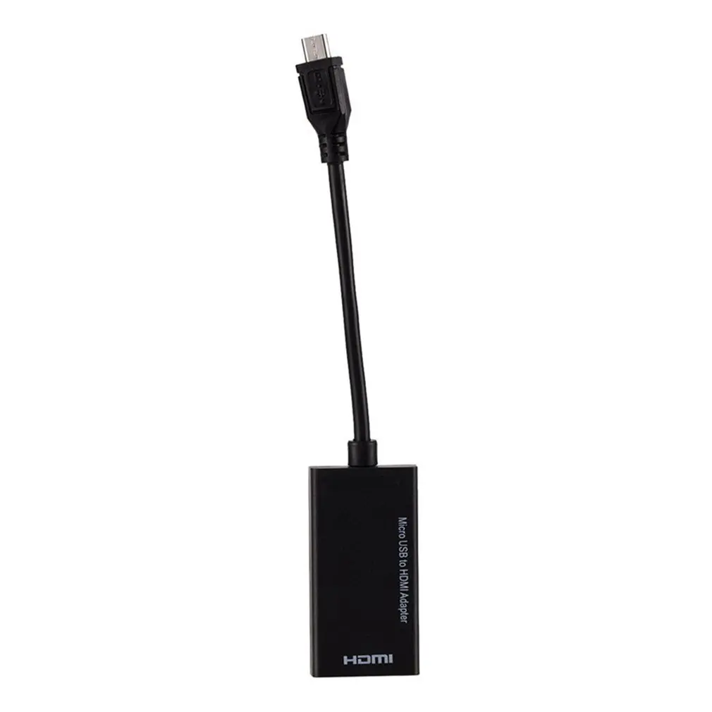 Micro USB мужчина к HDMI Женский Кабель-адаптер для Android смартфон планшет ТВ HDMI Adater разъем конверсионная линия
