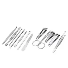 Профессиональный набор для ухода за ногтями, маникюрный набор для ухода за ногтями, Дорожный Чехол D2TA