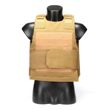 Лидер продаж, тактический жилет, армейский жилет с наружной военной игрой, жилет с моллом, черный цвет, полицейский жилет, нагрудная установка, военный жилет