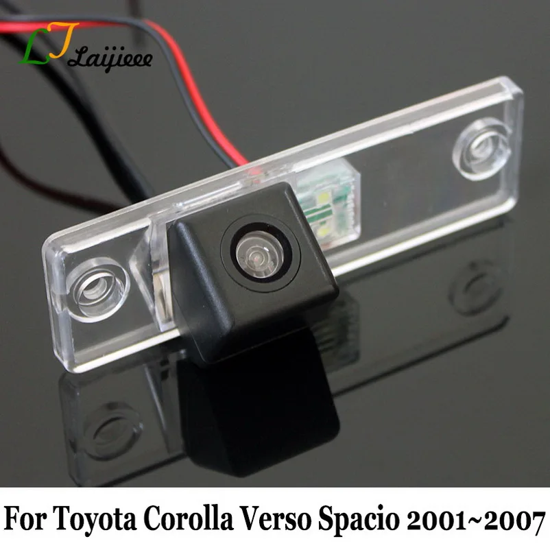Камера заднего вида для Toyota Corolla Verso Spacio E121 2001 2002 2004 2005 2006 2007/HD камера ночного видения Автомобильная камера заднего вида для авто