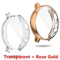 Clear and Rose Gold