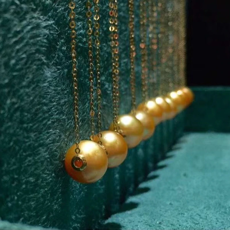 VOJEFEN 18K Филиппинское золотое ожерелье с пентаклем s пентаграмма простой и стильный кулон-ювелирные изделия, ожерелье с пентаклем Новинка