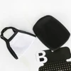 Black Cotton Blend Ear Loop Face Mouth Mask Washable Anti Dust Warm Ski Cycling Safety Windproof Protective Reusable 3 Layers 5