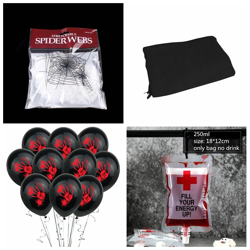 Halloween pumpkin horror theme decoration horror props haunted house bar tricky ghost hand Bone Zombie Terror Props House decor