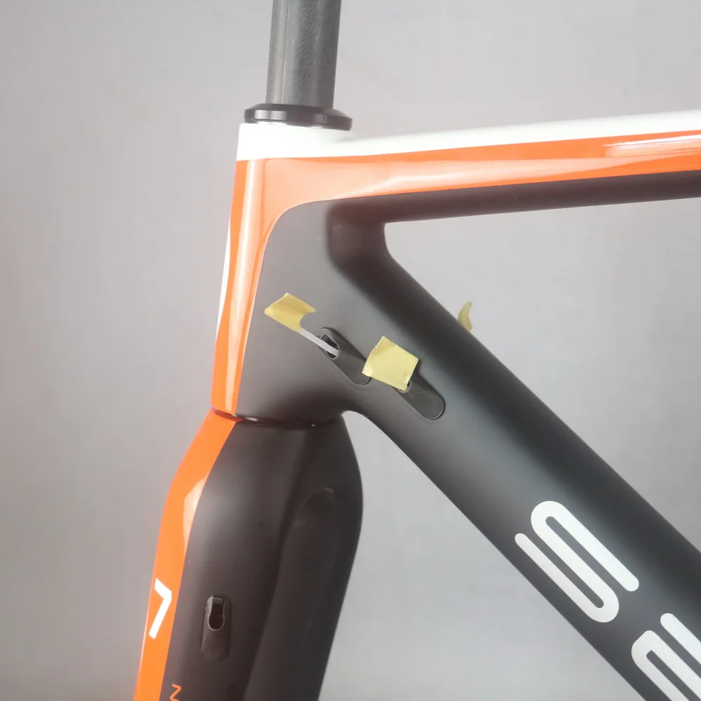 Бренд Seraph краска на заказ 100x12 или 15x100 мм ось из углеродного волокна 700C BSA