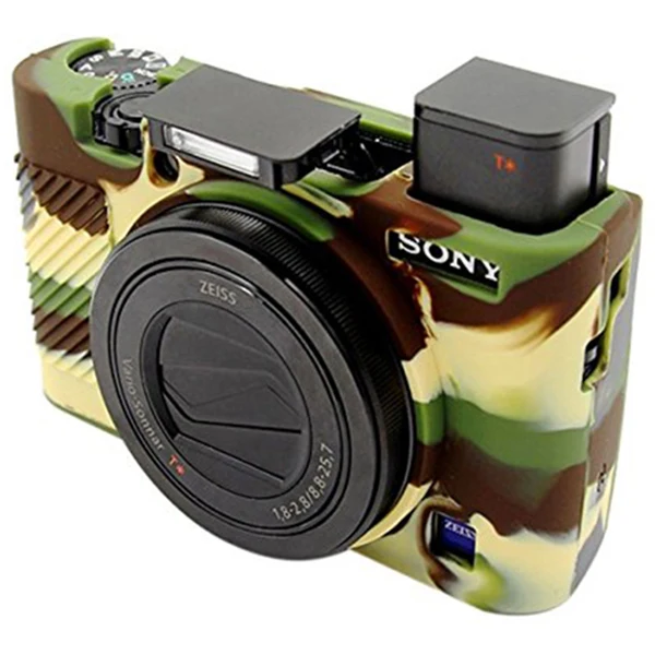 PULUZ мягкий силиконовый защитный чехол для sony RX100 III/IV/V