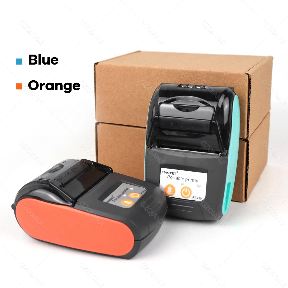 Bluetooth Thermal Receipt Printer 58mm, Android Portable Mini Pocket Invoice Bill Ticket Pos Printer For Small Business, Compatible With