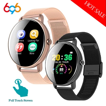 

696 ZDEP8 Smart Watch Men Women Heart Rate Monitor Bracelet Sleep Blood Pressure Fitness Tracker Waterproof Sport Square Watch