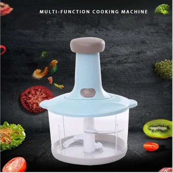 

Manual Vegetable Grinder Press Type Household Garlic Meat Cutter Grinders Egg Whisk Stirrer Kitchen Multifunction Food Processor
