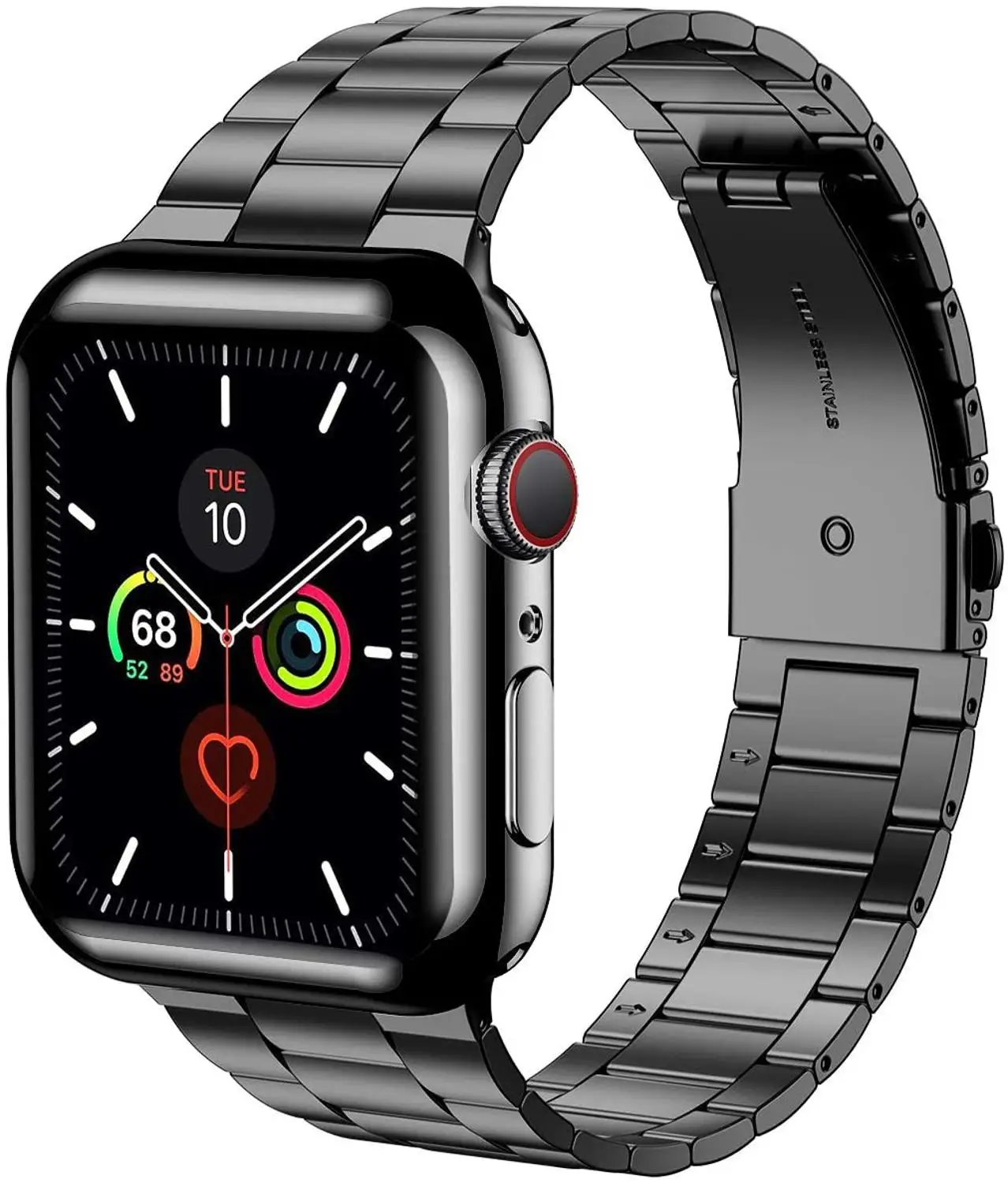 

Браслет из нержавеющей стали для Apple Watch band 44 мм 40 мм, металлический браслет для iWatch band 42 мм 38 мм, Apple watch 6 SE 5 4 3