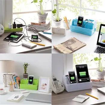 

Home & Living Storage Box Anti-Creeping Cord Organizer Multifunctional Cable Wires Organizers