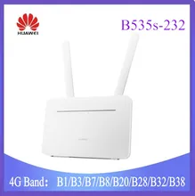 Huawei – routeur WiFi 4G B535s 232 LTE Cat7 CPE, prend en charge B1/B3/B7/B8/B20/B28/B32/B38
