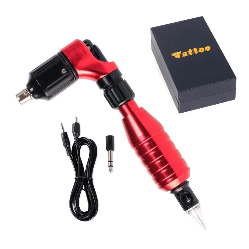 

Professional Tattoo Hybrid Tattoo Pen Rotary Tattoo Machine Swiss Motor Long Time Working Needle Cartridges for Shading Lining