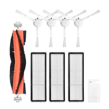 

7Pack Washable Vacuum Cleaner Accessories for Xiaomi Dreame F9 Robot Vacuum Mop Roller Side Brush Hepa Filter Comb
