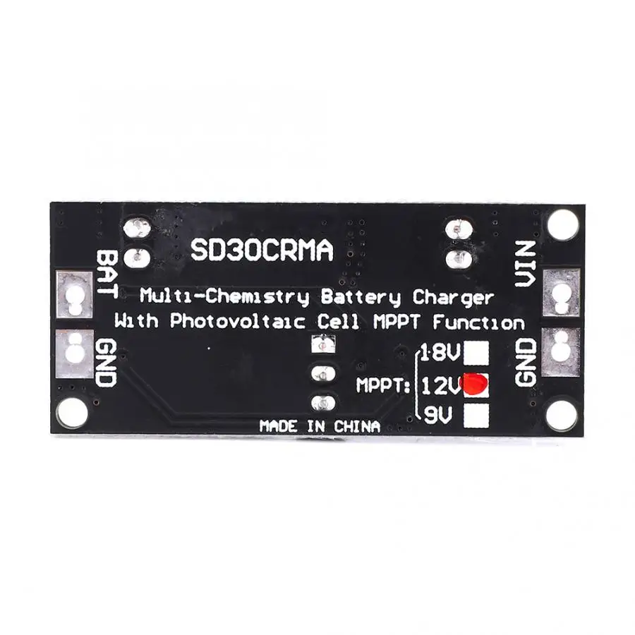 1A 12V со слежением за максимальной точкой мощности Панели солнечные контроллер