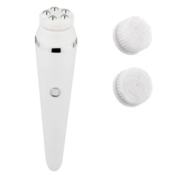 

3 in 1 Face Electric Brush Deep Pore Clear Face Wash Machine Makeup Remove Facial Massager Facial Cleansing Brush