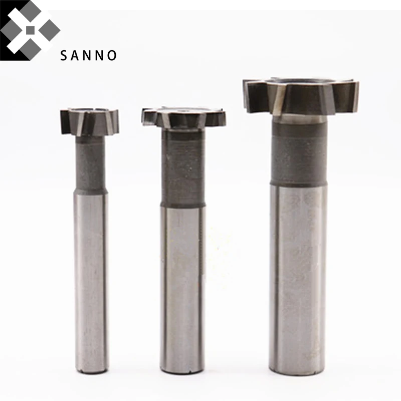 3pcs High Quality T mill with brazing edge, welded - flute end mill  12x8x10  T Slot Milling Cutter CNC Lathe Carbide End Mill (4)