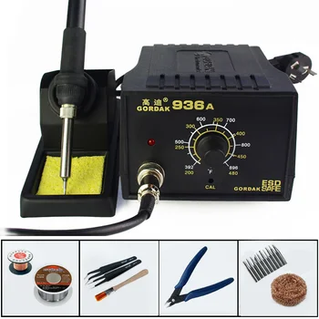 

GORDAK 936A Anti-Static Soldering Station Digital Display Electricity Soldering Iron Welding Machine SMD Element Rework Station