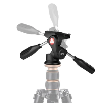 

Kingjoy Kh-6720 10Kg Aluminum 360 Swivel Ball Head+Quick Release Plate+Double Handle For Tripod Monopod Dslr Slr Camera