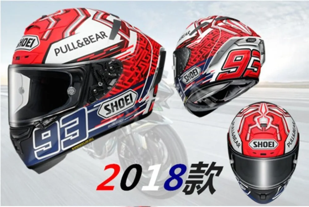 new motor motorcycle hat Full Face helmet safe racing X12 X14 93 pull BEAR model helmet fast ship
