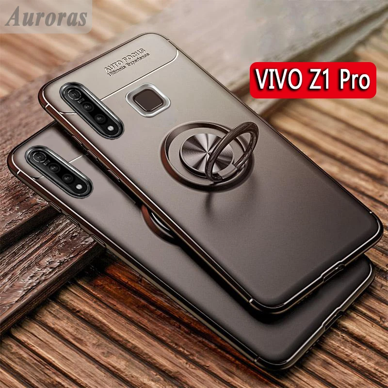Auroras для VIVO Z1 Pro чехол Деловой стиль с кольцом на палец магнитный держатель задняя
