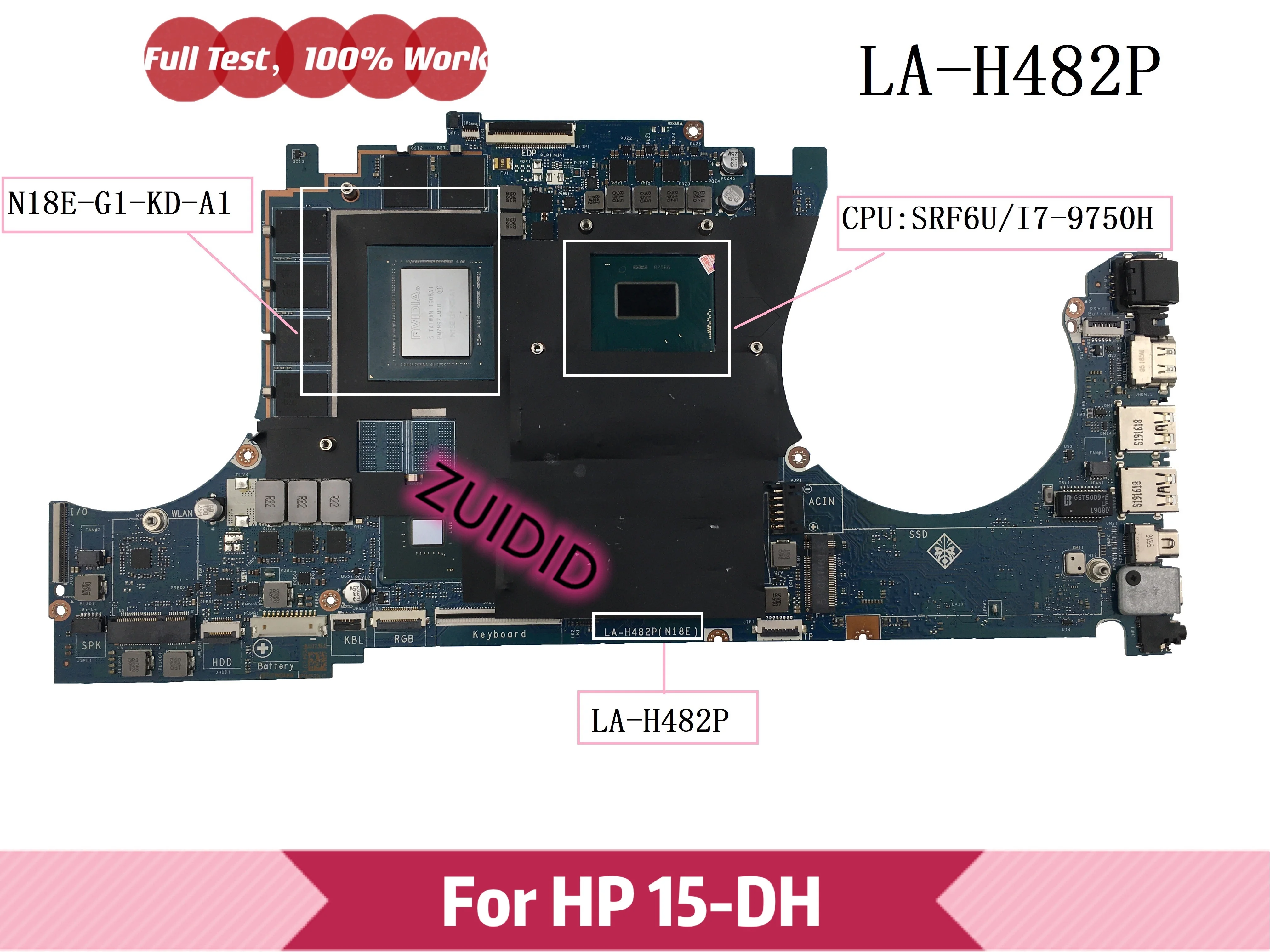Материнская плата для ноутбука HP OMEN 15-dh | Компьютеры и офис